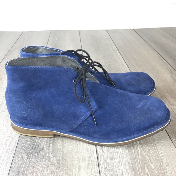 UGG Other - UGG Blue Suede Leighton UGGpure Chukka Shoes